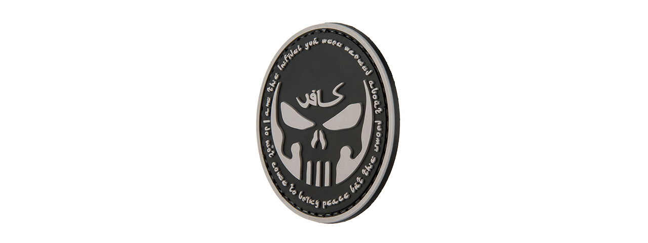 G-FORCE INFIDEL W/ PUNISHER PVC PATCH (BLACK) - Click Image to Close