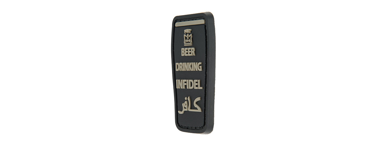 G-FORCE BEER DRINKING INFIDELS MORALE PATCH