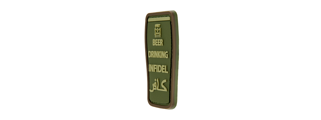 G-FORCE BEER DRINKING INFIDELS MORALE PATCH