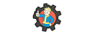 G-FORCE FALLOUT BOY THUMBS UP PVC MORALE PATCH