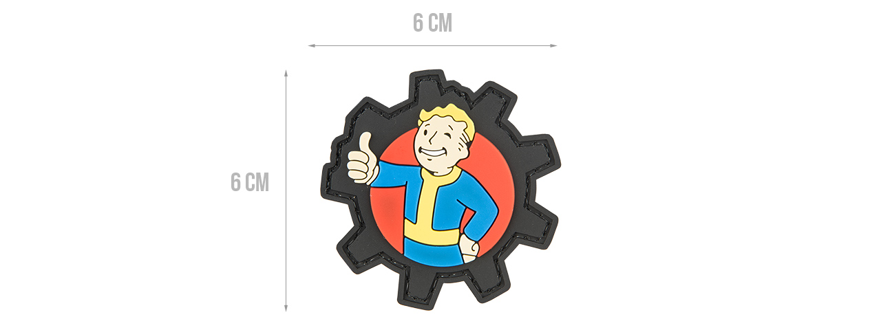 G-FORCE FALLOUT BOY THUMBS UP PVC MORALE PATCH - Click Image to Close