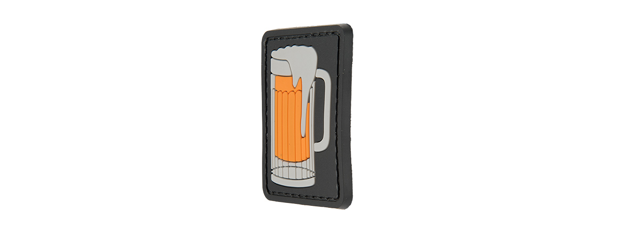 G-FORCE BIG BEER MUG PVC MORALE PATCH - Click Image to Close