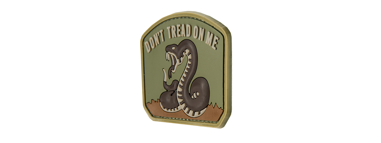 G-FORCE DON'T TREAD ON ME PVC MORALE PATCH - Click Image to Close