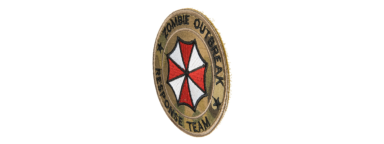 ZOMBIE RESPONSE TEAM EMBROIDED MORALE PATCH (CAMO TROPIC)