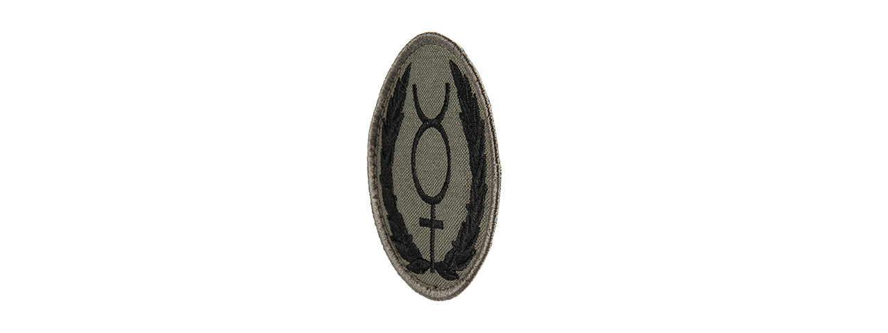 G-FORCE MERCURY SYMBOL EMBROIDERED MORALE PATCH - Click Image to Close