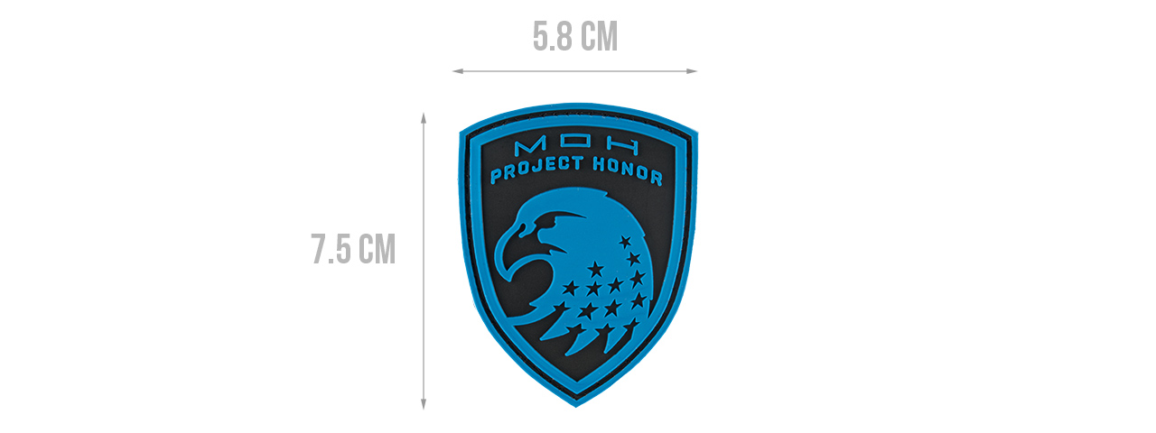 G-FORCE EAGLE USA PROJECT HONOR PVC MORALE PATCH - Click Image to Close