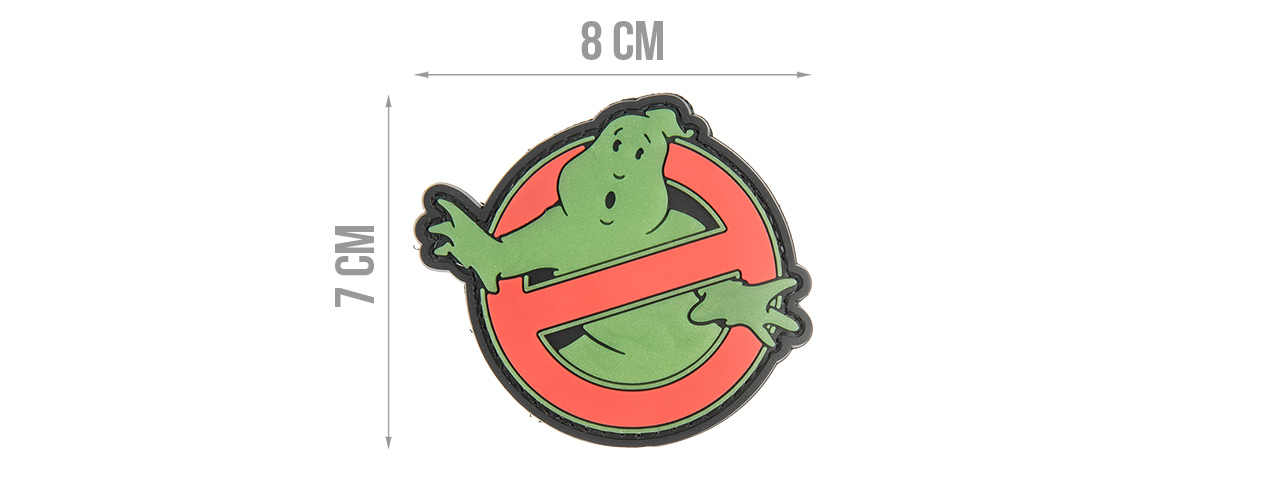 G-FORCE GHOSTBUSTERS NO GHOST PVC PATCH - Click Image to Close
