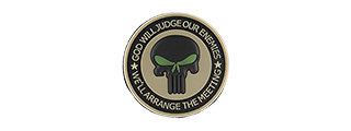 G-FORCE PUNISHER ENEMIES GLOW-IN-THE-DARK PVC MORALE PATCH