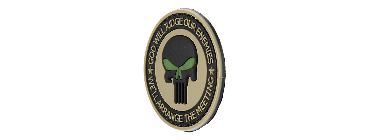 G-FORCE PUNISHER ENEMIES GLOW-IN-THE-DARK PVC MORALE PATCH - Click Image to Close