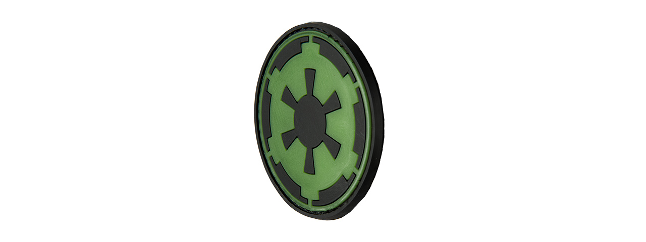 G-FORCE EMPERIAL PVC MORALE PATCH (OD GREEN) - Click Image to Close