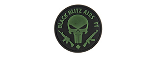 G-FORCE BLACK BLITZ AIRS FT PVC MORALE PATCH