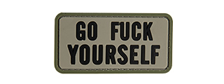 G-FORCE GO F*** YOURSELF PVC MORALE PATCH