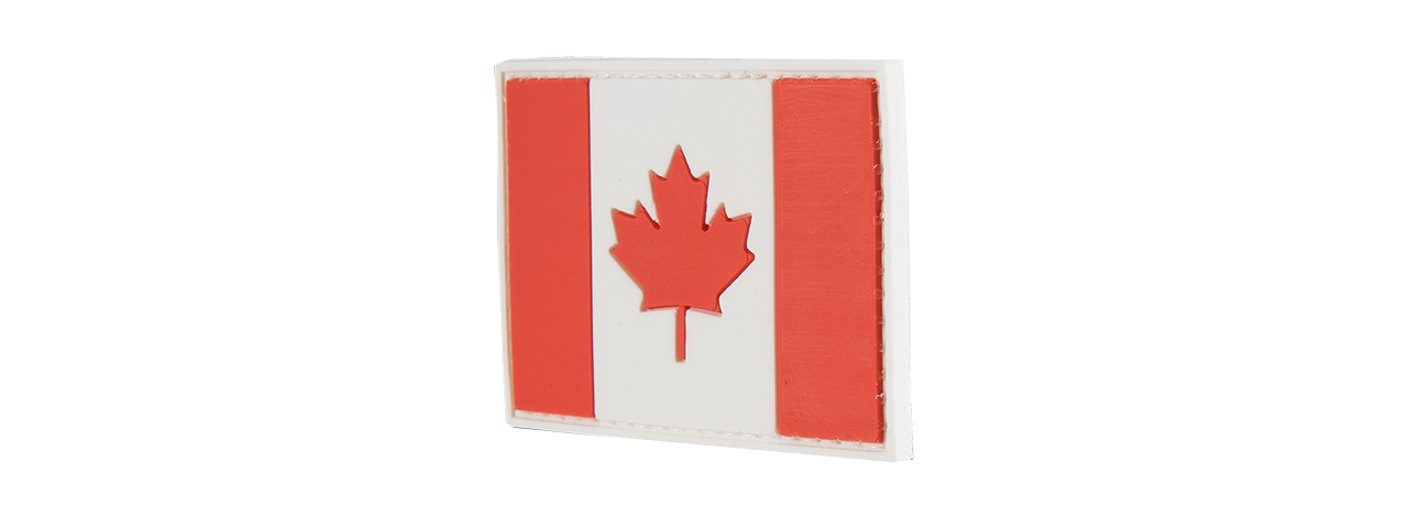 G-FORCE CANADIAN FLAG PVC MORALE PATCH - Click Image to Close