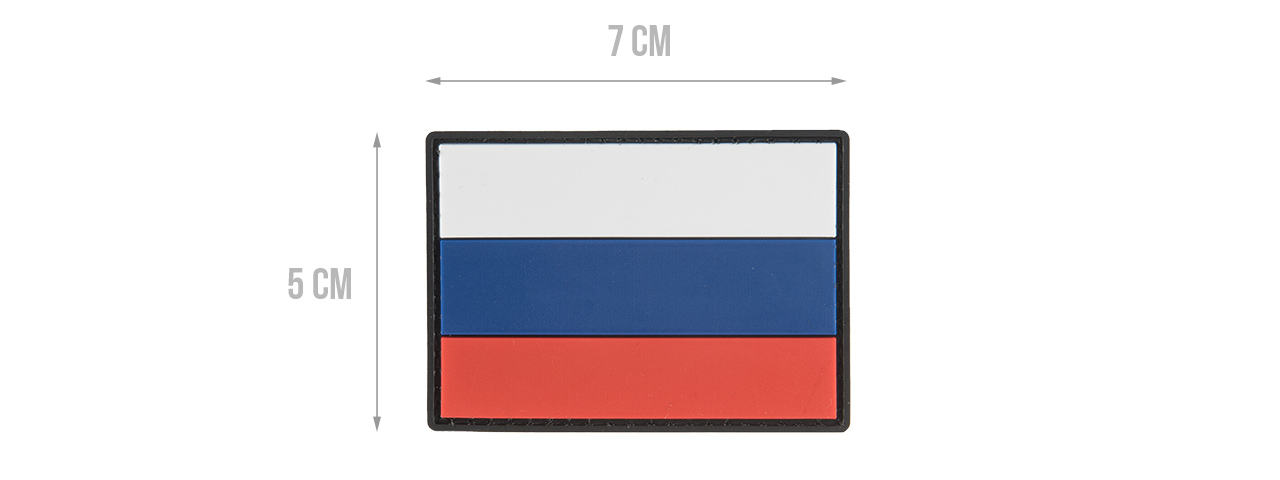 G-FORCE RUSSIAN FLAG MORALE PATCH - Click Image to Close