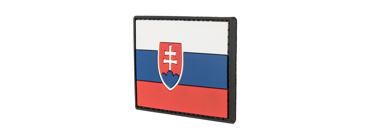 G-FORCE SLOVAKIA FLAG PVC PATCH - Click Image to Close