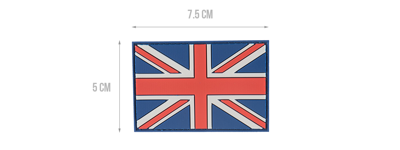 G-FORCE UK FLAG PVC MORALE PATCH