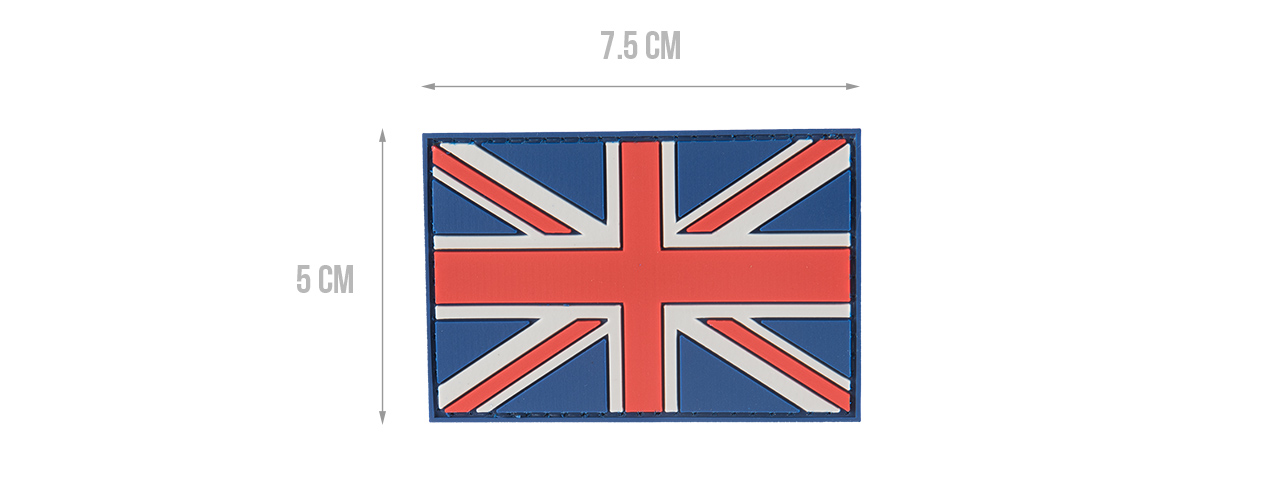 G-FORCE UK FLAG PVC MORALE PATCH - Click Image to Close