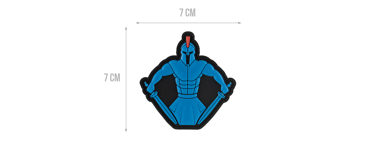 G-FORCE SPARTAN READY FOR BATTLE (BLUE) - Click Image to Close