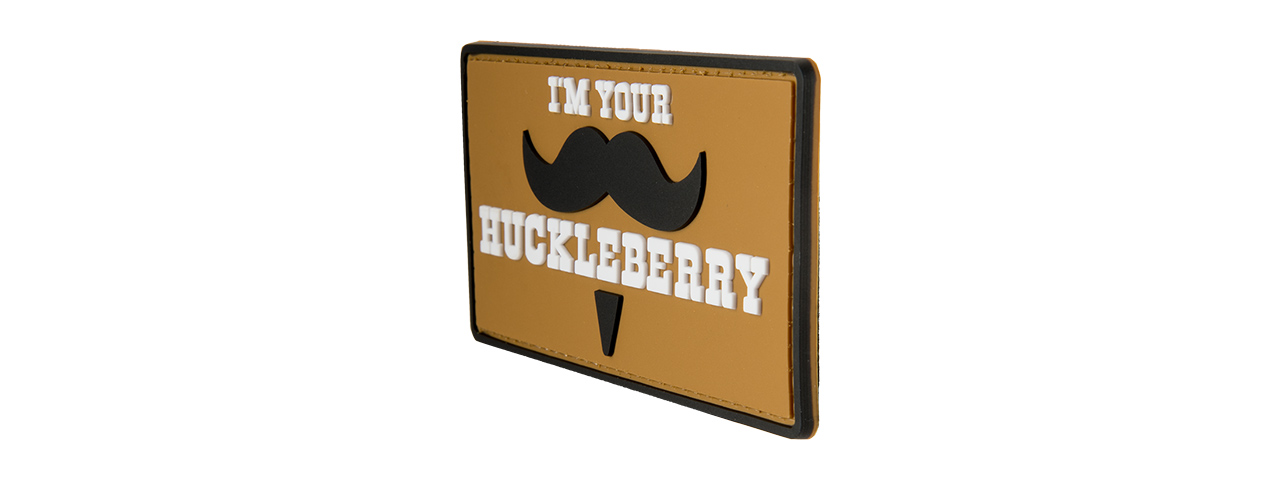 G-FORCE IM YOUR HUCKLE BARRY PVC MORALE PATCH (YELLOW) - Click Image to Close