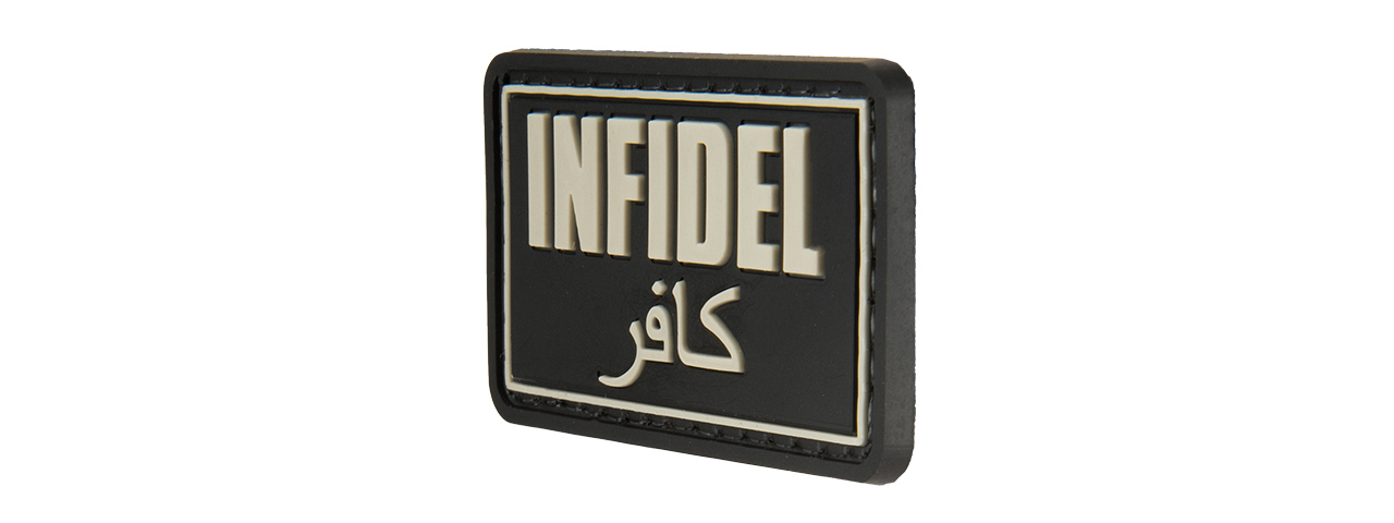 INFIDEL PVC MORALE PATCH (BLACK)