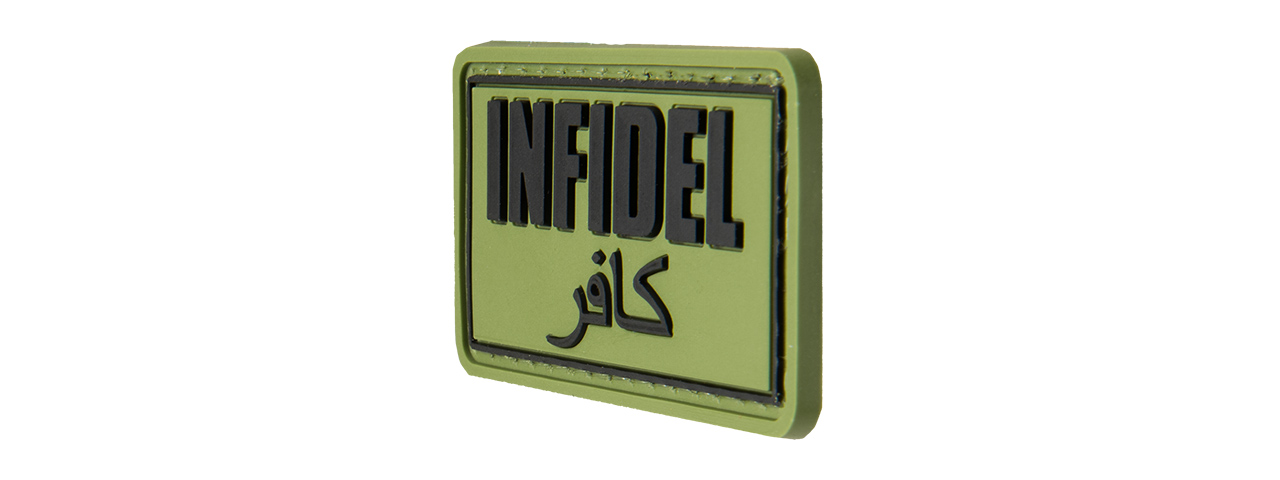 INFIDEL PVC MORALE PATCH (OD GREEN)