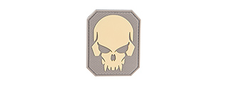 G-FORCE LARGE PIRATE SKULL PVC PATCH