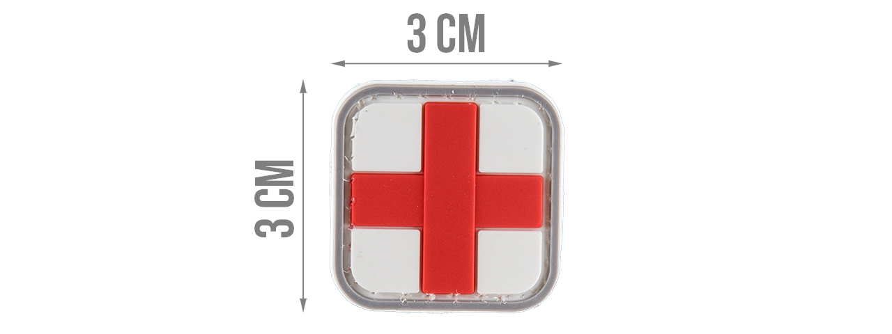 G-FORCE MEDIC SYMBOL PVC MORALE PATCH - Click Image to Close