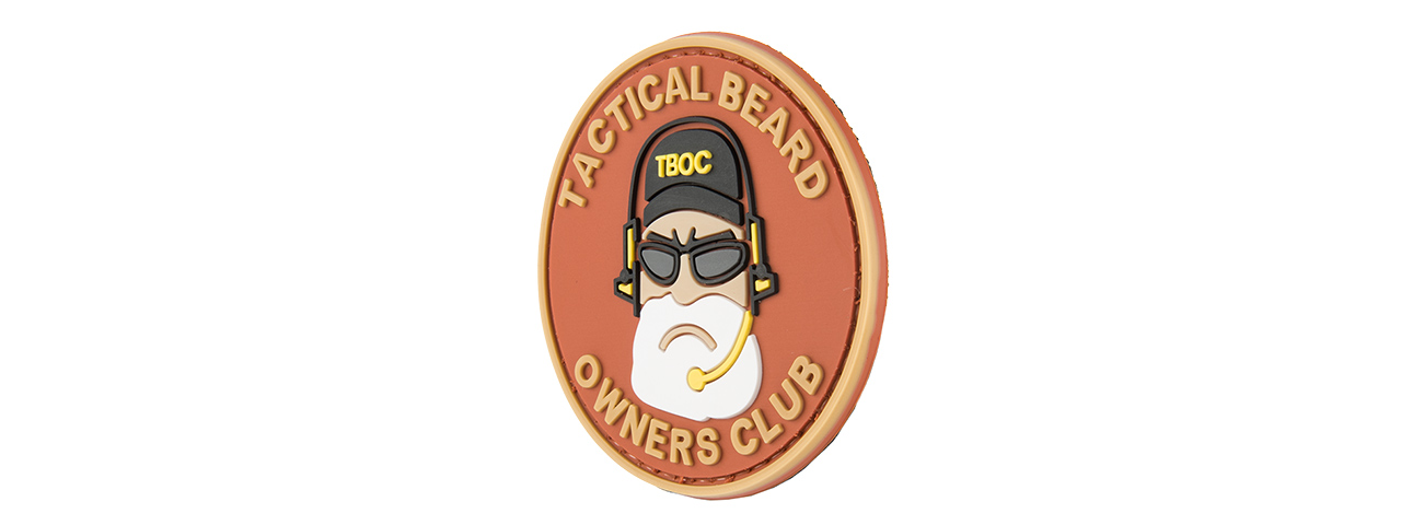 G-FORCE TACTICAL BEARD OWNERS CLUB PVC PATCH