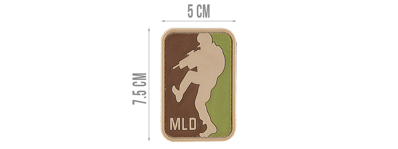 G-FORCE MLD MAJOR LEAGUE DOORKICKER PVC MORALE PATCH - Click Image to Close