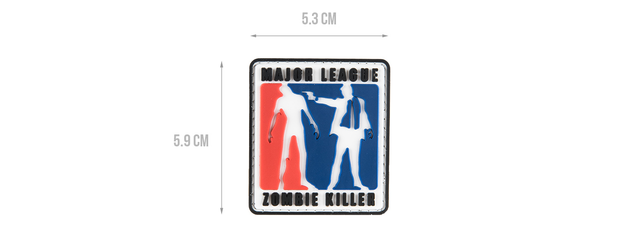 G-FORCE MAJOR LEAGUE ZOMBIE KILLER PVC PATCH