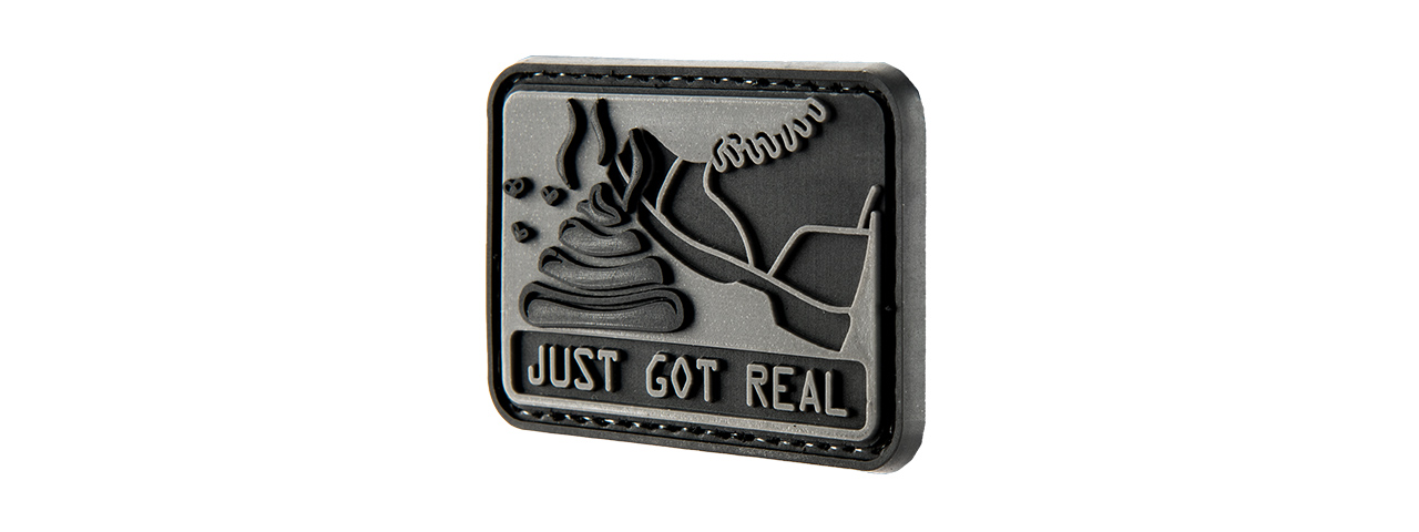 G-FORCE SH*T JUST GOT REAL PVC MORALE PATCH