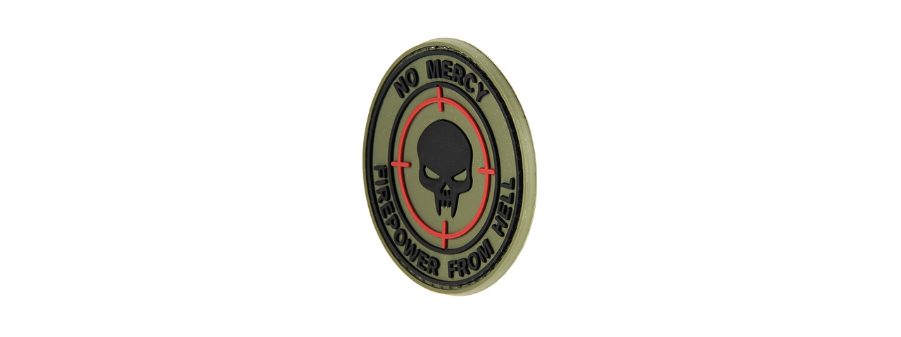 G-FORCE NO MERCY FIREPOWER FROM HELL PVC PATCH