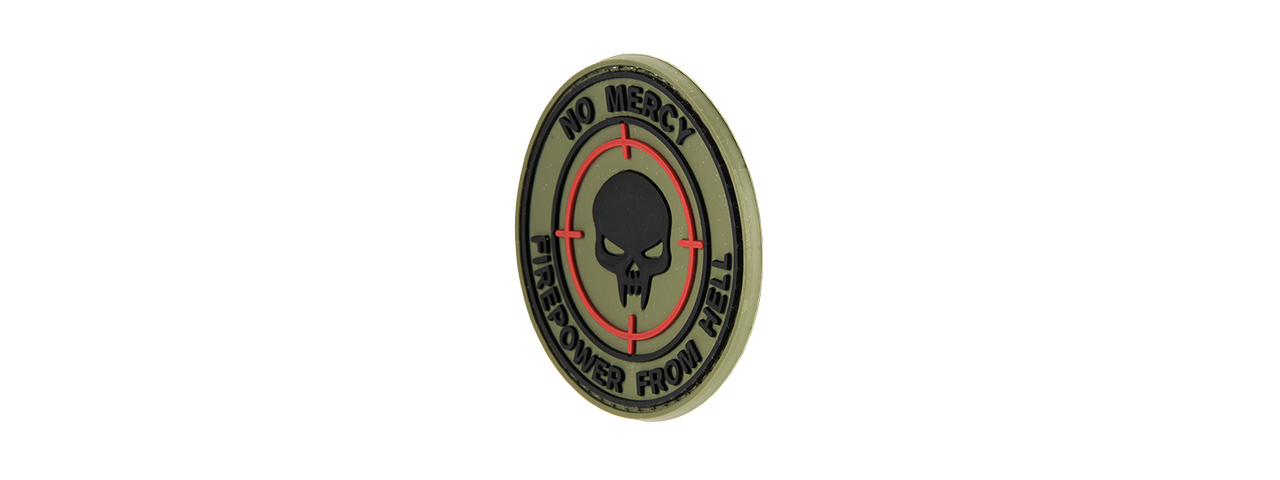 G-FORCE NO MERCY FIREPOWER FROM HELL PVC PATCH - Click Image to Close