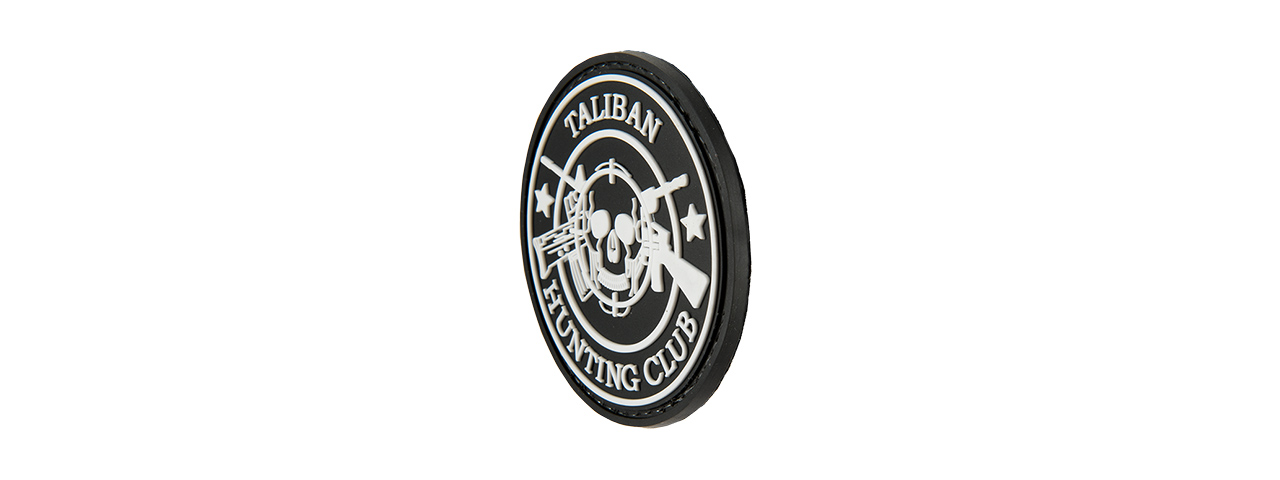 G-FORCE TALIBAN HUNTING CLUB PVC MORALE PATCH (BLACK)