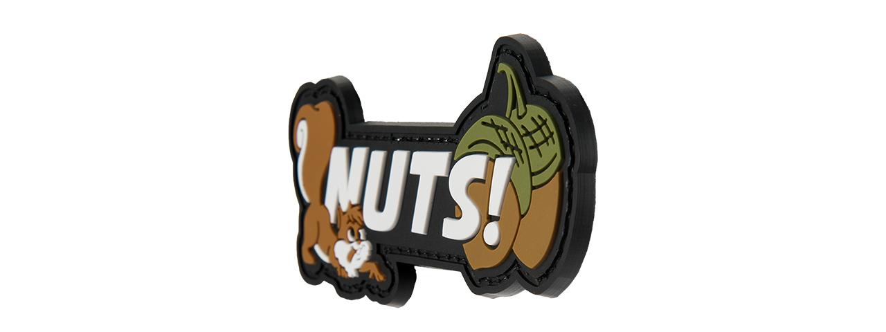 G-FORCE SQUIRREL NUTS PVC MORALE PATCH