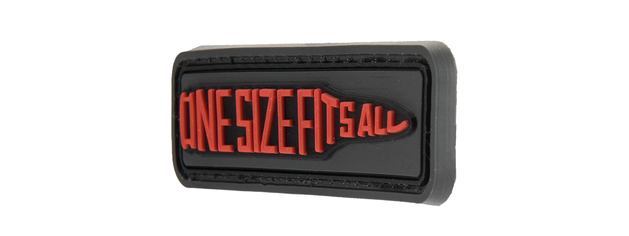 G-FORCE ONE SIZE FITS ALL PVC MORALE PATCH - Click Image to Close