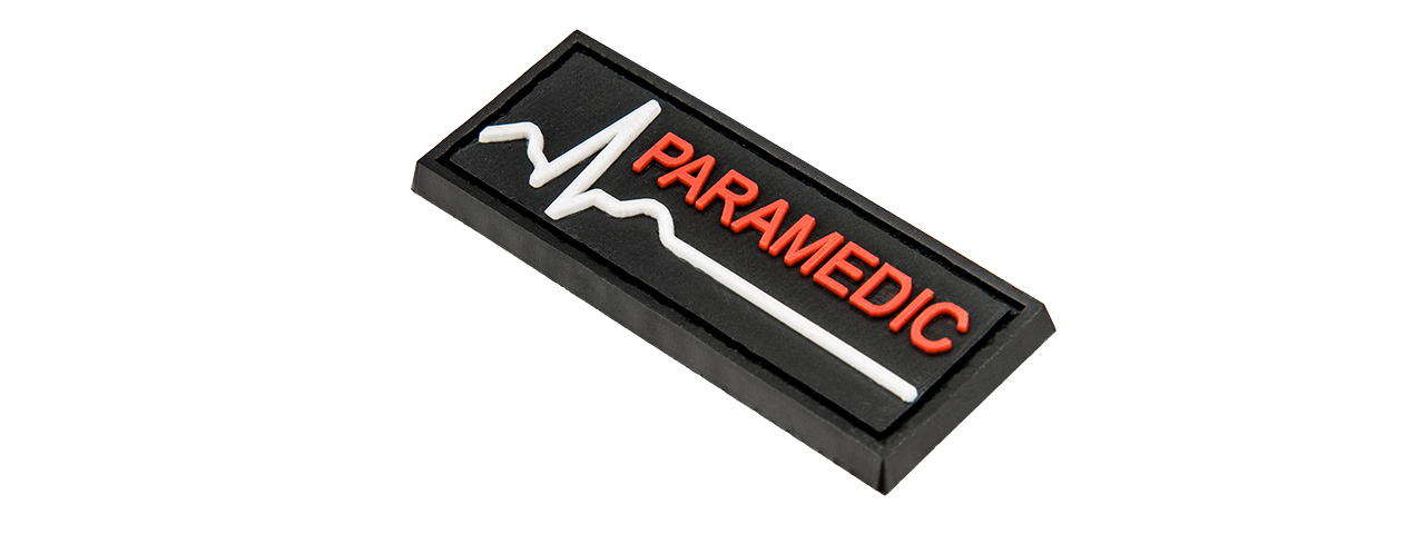 G-Force Paramedic PVC Morale Patch - Click Image to Close