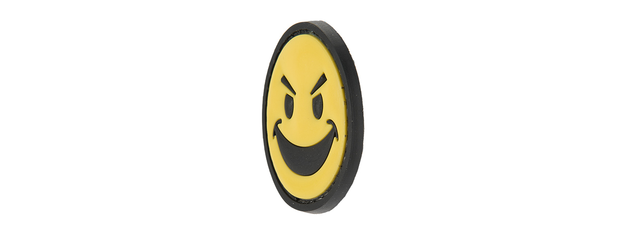 G-FORCE EVIL SMILING FACE MORALE PATCH - Click Image to Close