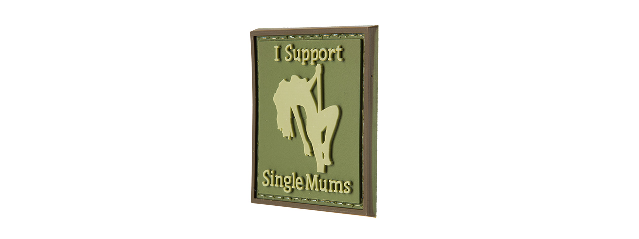G-FORCE I SUPPORT SINGLE MUMS PVC MORALE PATCH - Click Image to Close