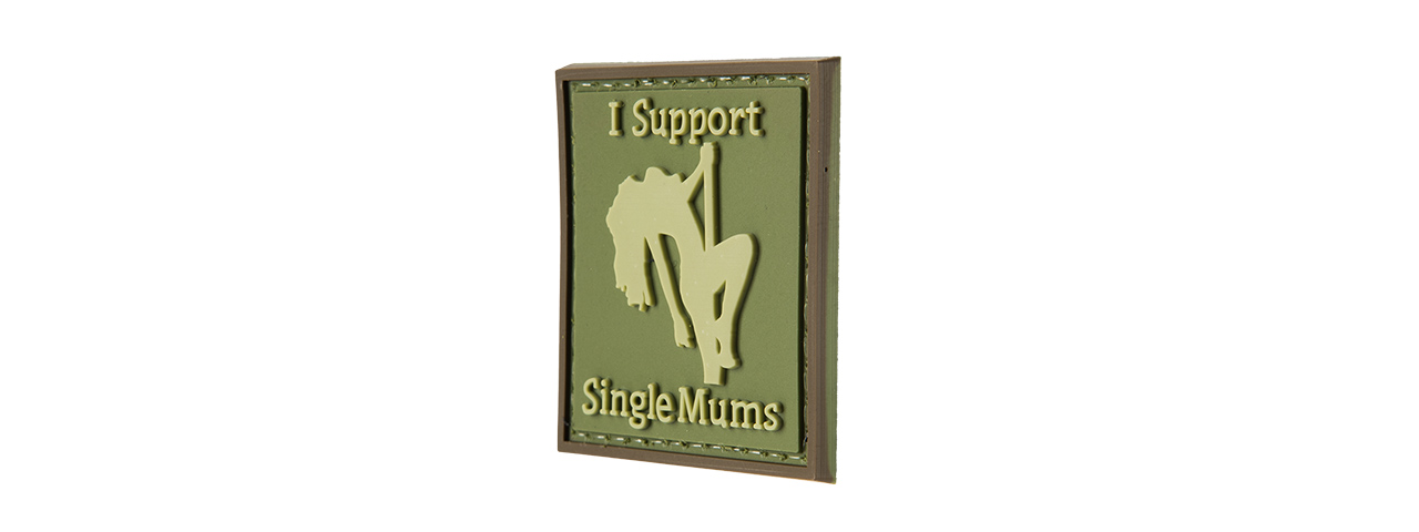 G-FORCE I SUPPORT SINGLE MUMS PVC MORALE PATCH