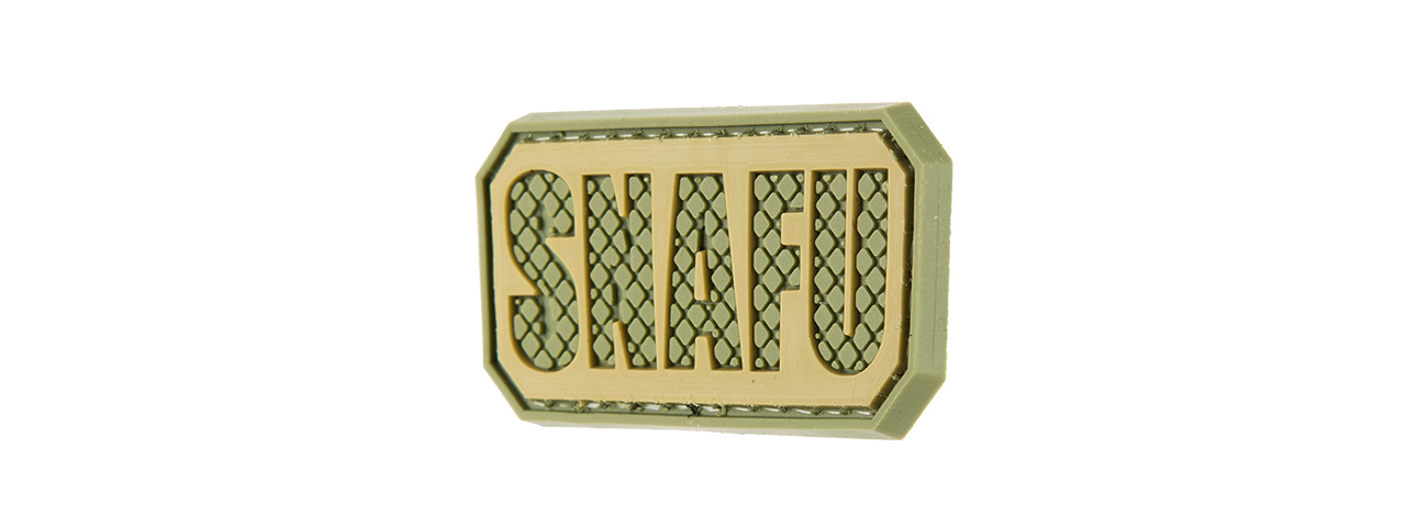G-FORCE S.N.A.F.U. PVC MORALE PATCH - Click Image to Close