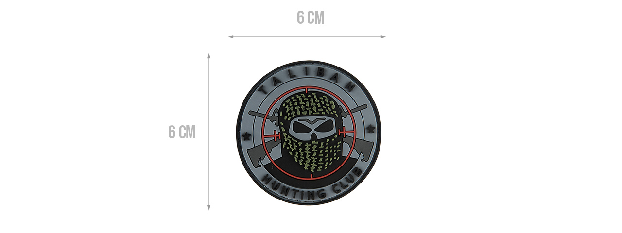 G-FORCE TALIBAN HUNTING CLUB PVC MORALE PATCH