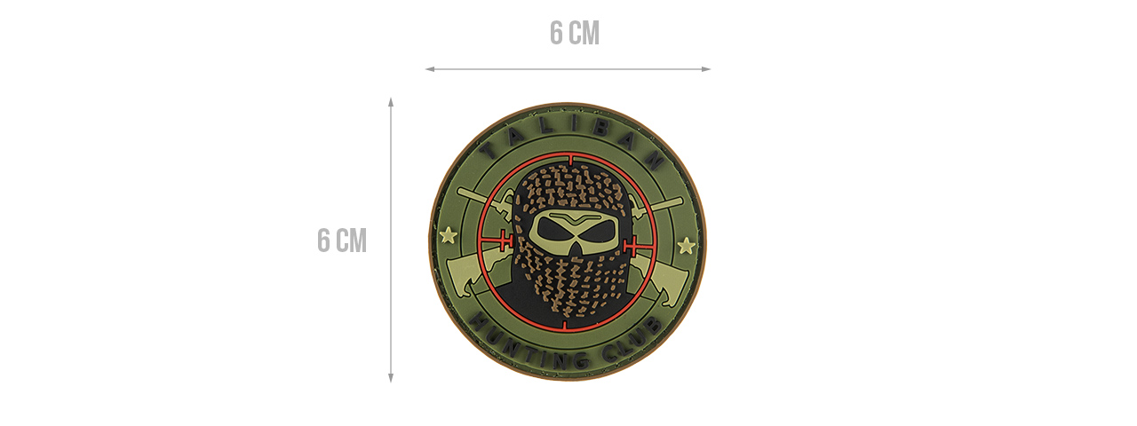 G-FORCE TALIBAN HUNTING CLUB PVC PATCH - Click Image to Close