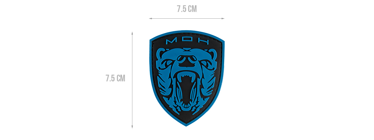 G-FORCE MEDAL OF HONOR MOH GRIZZLY PVC PATCH - Click Image to Close