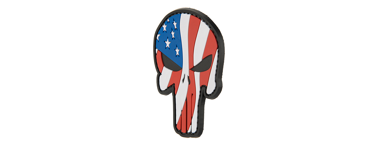 G-FORCE WAVING US FLAG PUNISHER PVC PATCH