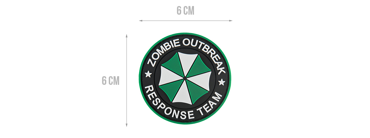 G-FORCE ZOMBIE OUTBREAK RESPONSE TEAM PVC PATCH