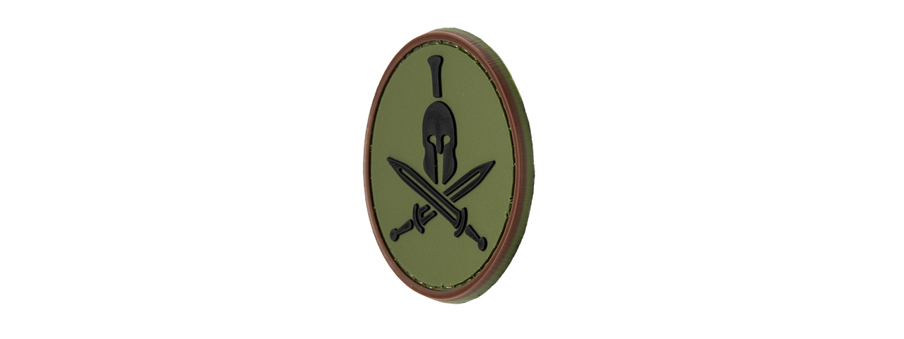 G-FORCE SPARTAN INSIGNIA PVC MORALE PATCH - Click Image to Close