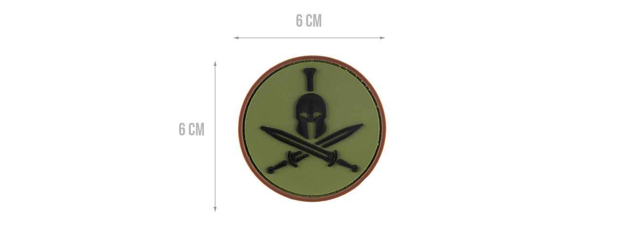 G-FORCE SPARTAN INSIGNIA PVC MORALE PATCH