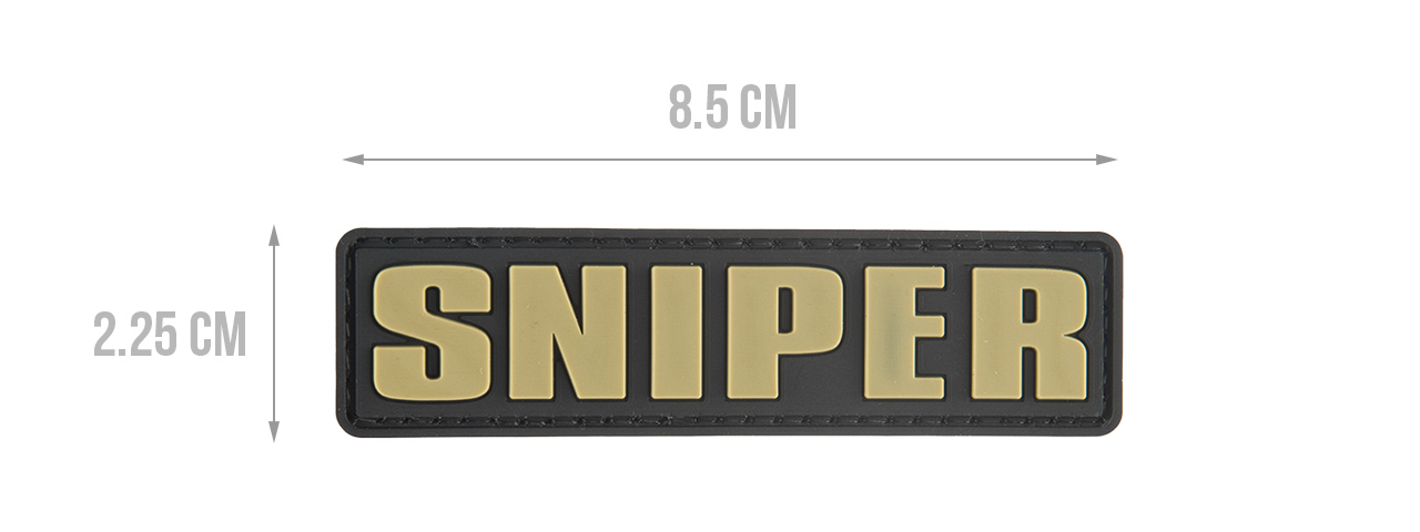 G-FORCE SNIPER PVC MORALE PATCH