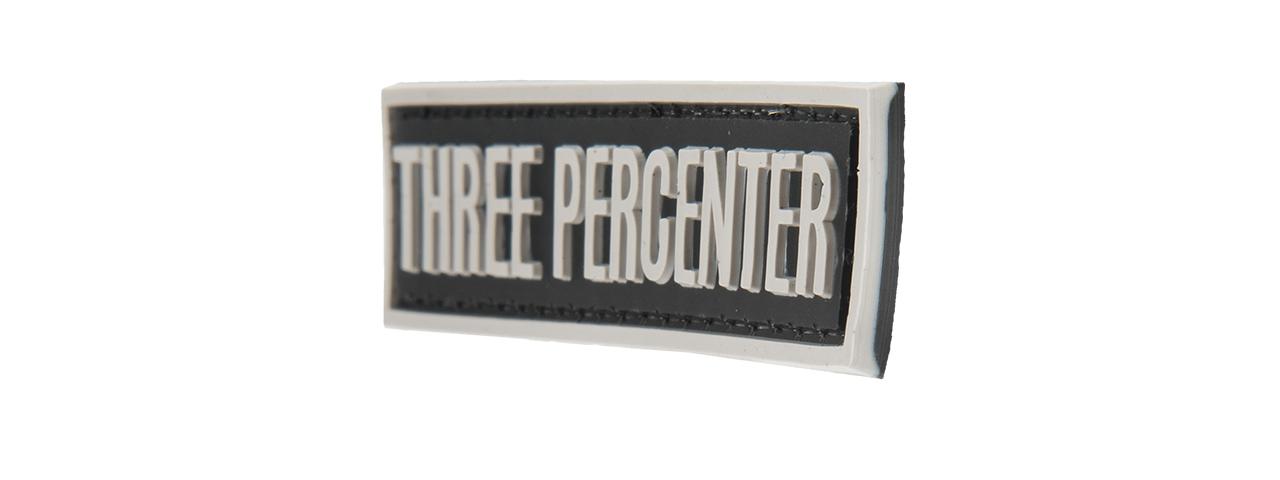 G-FORCE THREE PERCENTER MORALE PATCH (BLACK)